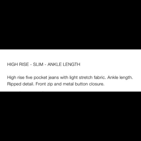 Zara slim ankle ripped jean - Picture 9 of 10